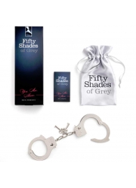 Металлические наручники Metal Handcuffs - Fifty Shades of Grey - купить с доставкой в Новочеркасске