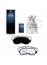 Набор из двух масок на глаза Soft Blindfold Twin Pack - Fifty Shades of Grey - купить с доставкой в Новочеркасске