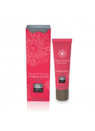 Возбуждающий интимный гель для двоих STIMULATION GEL Pomegranate   Nutmeg - 30 мл. - Shiatsu - купить с доставкой в Новочеркасске