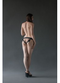 Черные трусики Better с анальной насадкой - 8 см. - Lola Games - купить с доставкой в Новочеркасске