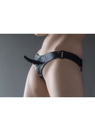 Черные трусики Better с анальной насадкой - 8 см. - Lola Games - купить с доставкой в Новочеркасске