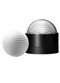 Белый мастурбатор Tenga Geo Aqua - Tenga - в Новочеркасске купить с доставкой