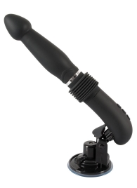 Черная секс-машина с поступательными движениями Fucking Machine - Orion - купить с доставкой в Новочеркасске