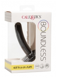 Черный анальный стимулятор Boundless 4.5” Slim Probe - 11,5 см. - California Exotic Novelties - купить с доставкой в Новочеркасске