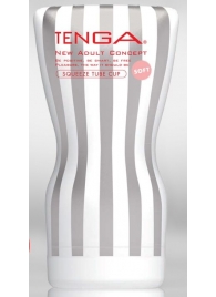 Мастурбатор TENGA Squeeze Tube Cup Soft - Tenga - в Новочеркасске купить с доставкой