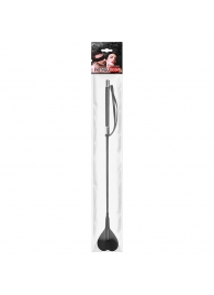 Черный стек с наконечником-сердечком - 54 см. - Notabu - купить с доставкой в Новочеркасске