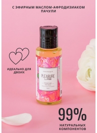 Массажное масло Pleasure Lab Delicate с ароматом пиона и пачули - 50 мл. - Pleasure Lab - купить с доставкой в Новочеркасске