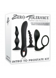 Набор стимуляторов простаты Intro To Prostate Kit - Zero Tolerance - в Новочеркасске купить с доставкой