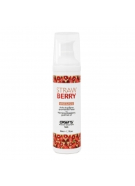 Разогревающее массажное масло  с ароматом клубники Gourmet Strawberry - 50 мл. - Exsens - купить с доставкой в Новочеркасске
