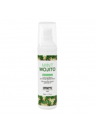 Разогревающее массажное масло с ароматом мохито Gourmet Mint Mojito - 50 мл. - Exsens - купить с доставкой в Новочеркасске