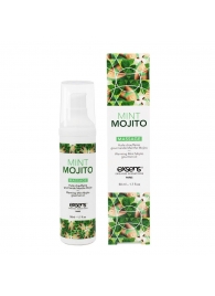 Разогревающее массажное масло с ароматом мохито Gourmet Mint Mojito - 50 мл. - Exsens - купить с доставкой в Новочеркасске