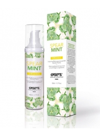 Разогревающее массажное масло Gourmet Spearmint Organic с органическими ингредиентами - 50 мл. - Exsens - купить с доставкой в Новочеркасске