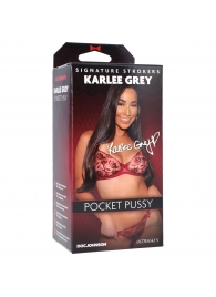 Мастурбатор-вагина Karlee Grey ULTRASKYN Pocket Pussy - Doc Johnson - в Новочеркасске купить с доставкой