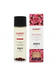 Органическое массажное масло GARNET ARGAN - 100 мл. - Exsens - купить с доставкой в Новочеркасске