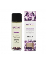 Органическое массажное масло AMETHYST SWEET ALMOND - 100 мл. - Exsens - купить с доставкой в Новочеркасске