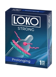 Стимулирующая насадка на пенис LOKO STRONG с продлевающим эффектом - Sitabella - в Новочеркасске купить с доставкой