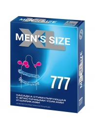 Стимулирующая насадка на пенис MEN SIZE 777 - Sitabella - в Новочеркасске купить с доставкой