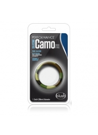 Эрекционное кольцо камуфляжной расцветки Silicone Camo Cock Ring - Blush Novelties - в Новочеркасске купить с доставкой