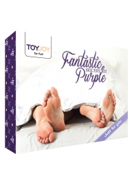 Эротический набор FANTASTIC PURPLE SEX TOY KIT - Toy Joy - купить с доставкой в Новочеркасске