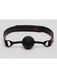 Кляп-шар на двусторонних ремешках Reversible Silicone Ball Gag - Fifty Shades of Grey - купить с доставкой в Новочеркасске