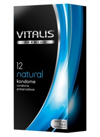 Классические презервативы VITALIS PREMIUM natural - 12 шт. - Vitalis - купить с доставкой в Новочеркасске