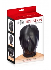 Маска-шлем на голову с отверстиями для дыхания - Fetish Tentation - купить с доставкой в Новочеркасске