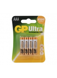 Батарейки алкалиновые GP Ultra Alkaline 24А AАA/LR03 - 4 шт. - Элементы питания - купить с доставкой в Новочеркасске