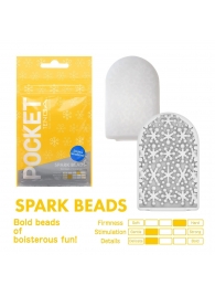 Карманный мастурбатор Spark Beads - Tenga - в Новочеркасске купить с доставкой