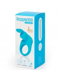 Голубое эрекционное виброкольцо Happy Rabbit Rechargeable Rabbit Cock Ring - Happy Rabbit - в Новочеркасске купить с доставкой