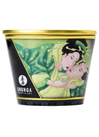 Массажная свеча Exotic Green Tea с ароматом зелёного чая - 170 мл. - Shunga - купить с доставкой в Новочеркасске