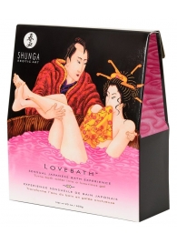 Соль для ванны Lovebath Dragon Fruit, превращающая воду в гель - 650 гр. - Shunga - купить с доставкой в Новочеркасске