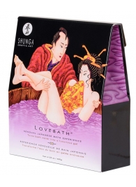 Соль для ванны Lovebath Sensual lotus, превращающая воду в гель - 650 гр. - Shunga - купить с доставкой в Новочеркасске