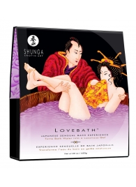 Соль для ванны Lovebath Sensual lotus, превращающая воду в гель - 650 гр. - Shunga - купить с доставкой в Новочеркасске