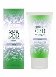 Крем для мастурбации для мужчин Natural CBD Masturbation Cream For Him - 50 мл. - Shots Media BV - купить с доставкой в Новочеркасске