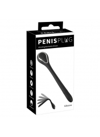 Черный гибкий уретральный стимулятор с вибрацией Vibrating Bendable Dilator - 13,5 см. - Orion - купить с доставкой в Новочеркасске