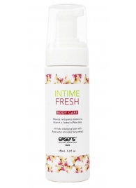 Органическая интимная очищающая пенка Intime Fresh - 150 мл. - Exsens - купить с доставкой в Новочеркасске