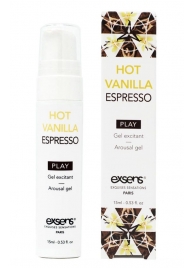 Возбуждающий гель Hot Vanilla Espresso Arousal Gel - 15 мл. - Exsens - купить с доставкой в Новочеркасске