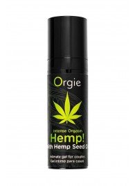 Возбуждающий интимный гель для пар ORGIE Hemp Intense Orgasm - 15 мл. - ORGIE - купить с доставкой в Новочеркасске