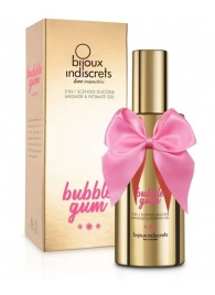 Гель с ароматом жвачки Bubblegum 2-in-1 Scented Silicone Massage And Intimate Gel - 100 мл. - Bijoux Indiscrets - купить с доставкой в Новочеркасске