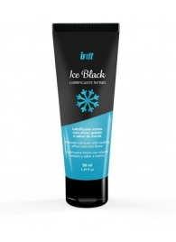 Лубрикант на водной основе Ice Black с ледяным эффектом - 50 мл. - INTT - купить с доставкой в Новочеркасске