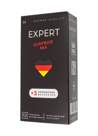 Презервативы EXPERT Surprise Mix - 12 шт.(+3 в подарок) - Expert - купить с доставкой в Новочеркасске