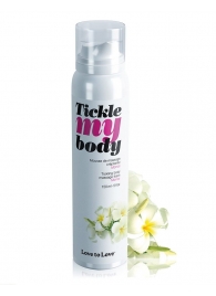 Массажная хрустящая пенка Tickle My Body Monoi с ароматом моной - 150 мл. - Love to Love - купить с доставкой в Новочеркасске