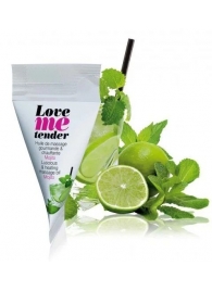 Съедобное согревающее массажное масло Love Me Tender Mojito с ароматом мохито - 10 мл. - Love to Love - купить с доставкой в Новочеркасске