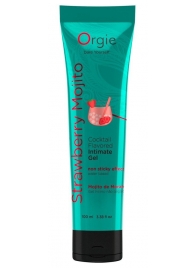 Съедобный интимный гель Orgie Lube Tube Cocktail Strawberry Mojito - 100 мл. - ORGIE - купить с доставкой в Новочеркасске