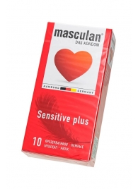 Презервативы Masculan Sensitive plus - 10 шт. - Masculan - купить с доставкой в Новочеркасске