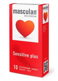 Презервативы Masculan Sensitive plus - 10 шт. - Masculan - купить с доставкой в Новочеркасске