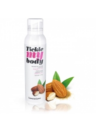 Массажная хрустящая пенка Tickle My Body Sweet Almonds с ароматом миндаля - 150 мл. - Love to Love - купить с доставкой в Новочеркасске