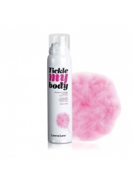 Массажная хрустящая пенка Tickle My Body Cotton Candy с ароматом сладкой ваты - 150 мл. - Love to Love - купить с доставкой в Новочеркасске