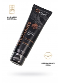 Интимный гель на водной основе Lube Tube Chocolate с шоколадным вкусом - 100 мл. - ORGIE - купить с доставкой в Новочеркасске