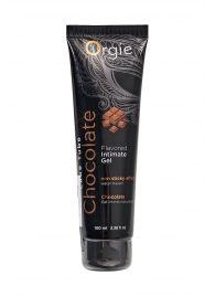 Интимный гель на водной основе Lube Tube Chocolate с шоколадным вкусом - 100 мл. - ORGIE - купить с доставкой в Новочеркасске